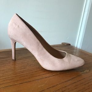 Loft Nude 3.5” Pumps, Suede